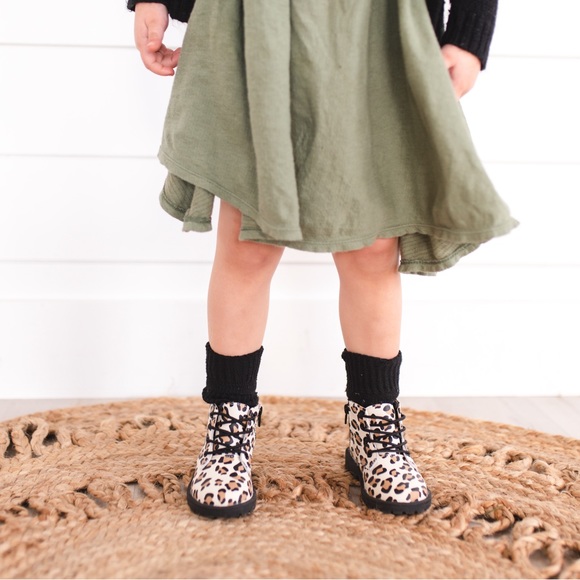 Combat Boots - Leopard - Picture 6 of 14